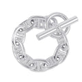 HERMES Chaine d'Ancre Bracelet 9 frames Size TGM SV925