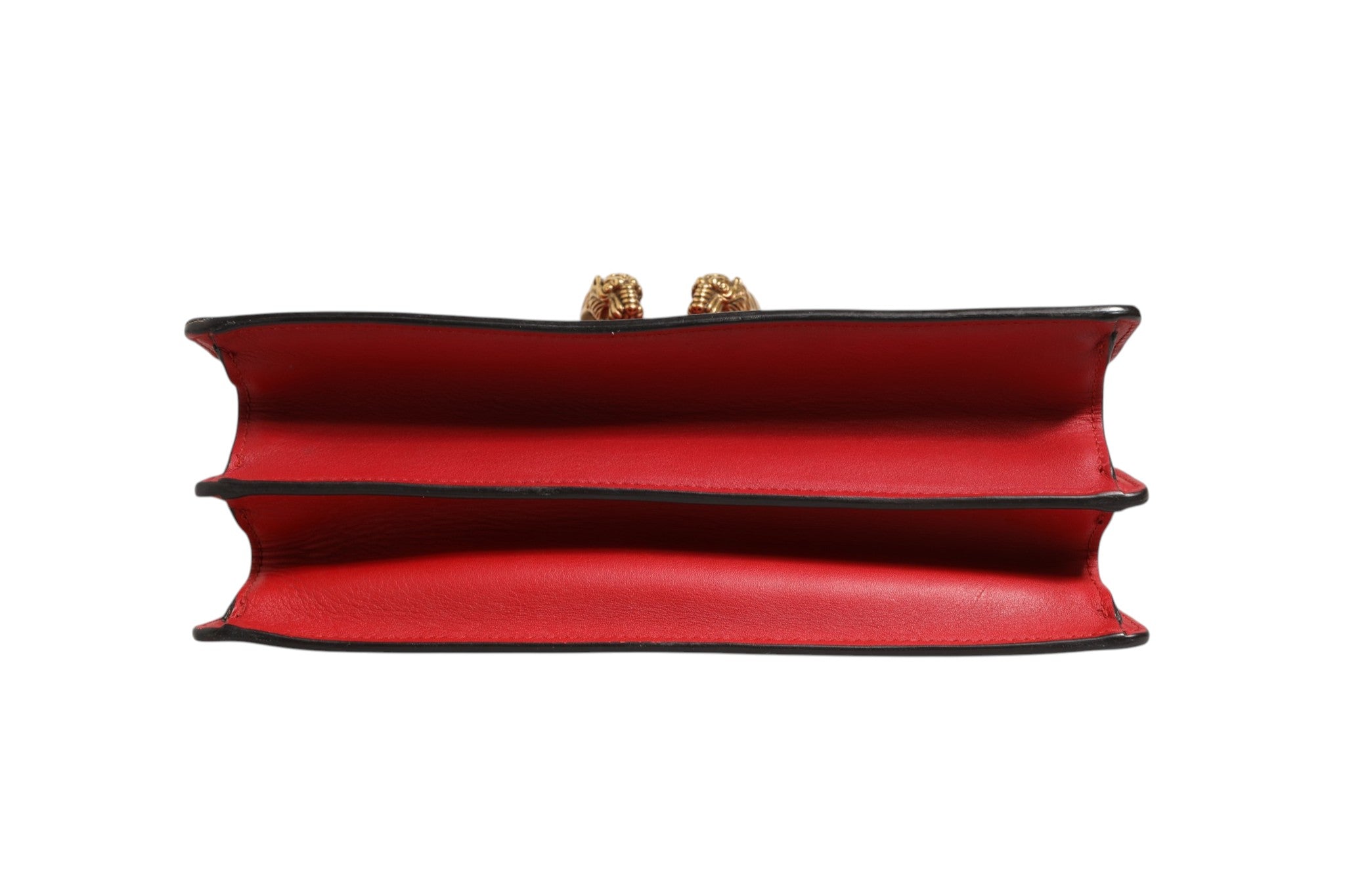 Gucci Dionysus Bamboo Medium Top Handle Bag White Blue Women's Red ( )