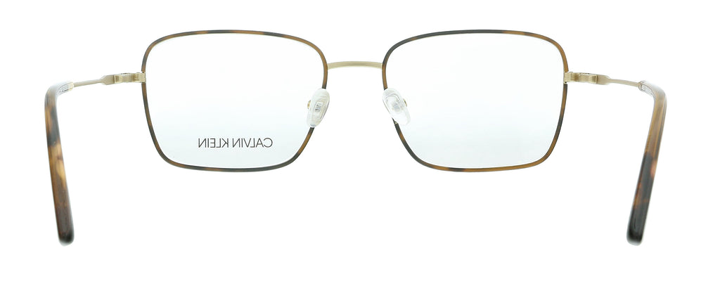 Calvin Klein Khaki Tortoise Rectangle CK20114 244 Eyeglasses