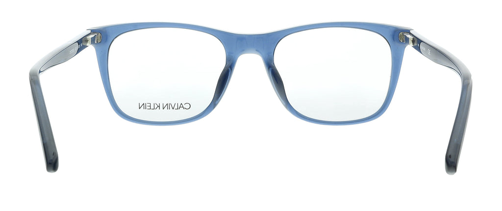 Calvin Klein CK20526 405 Crystal Blue Modified Rectangle Eyeglasses