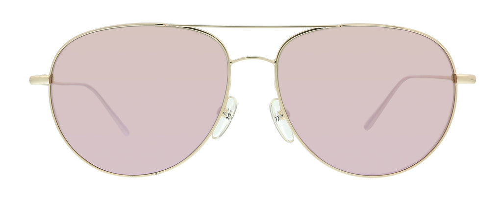 Calvin Klein Rose Gold Aviator CK2155S 717 Sunglasses