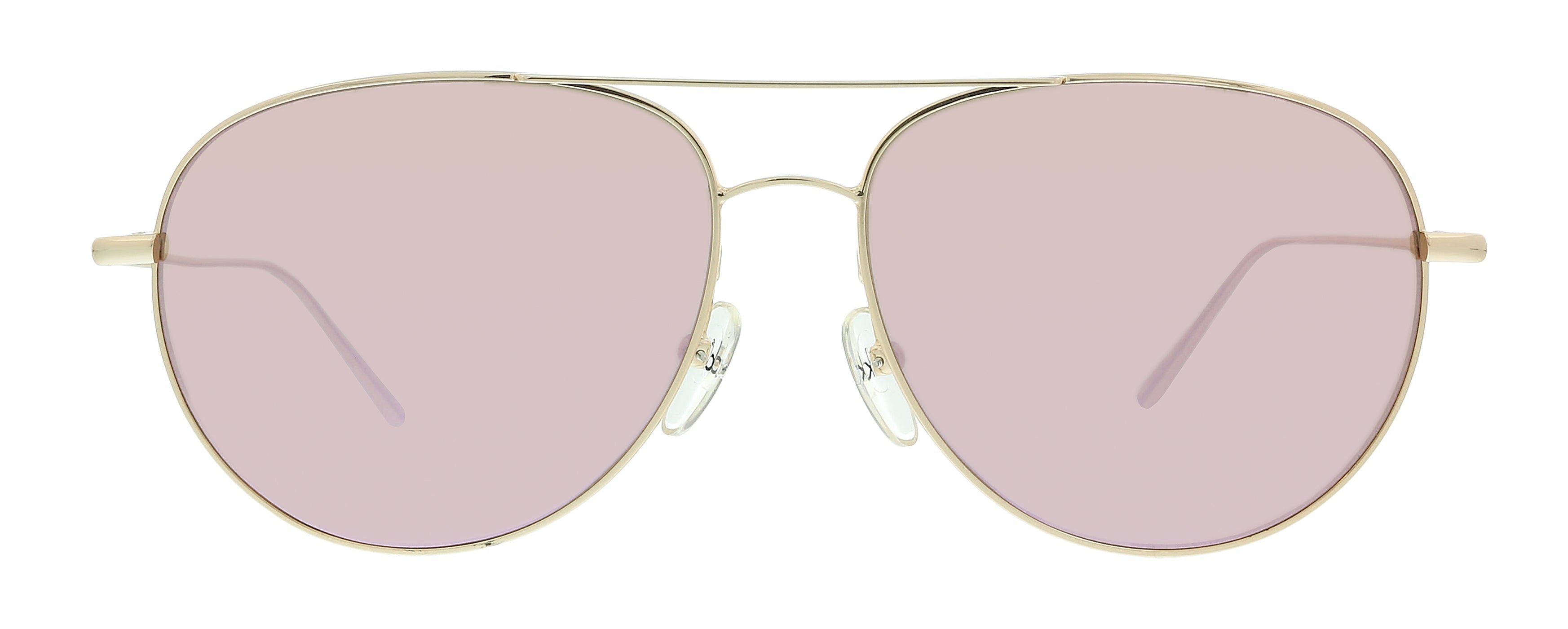 Calvin Klein Rose Gold Aviator CK2155S 717 Sunglasses