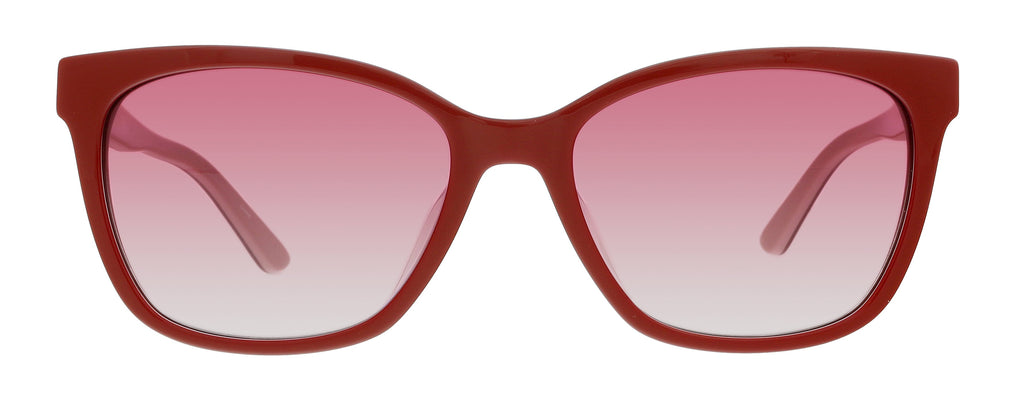 CK Red/Blush Rectangle CK19503S 610 Sunglasses