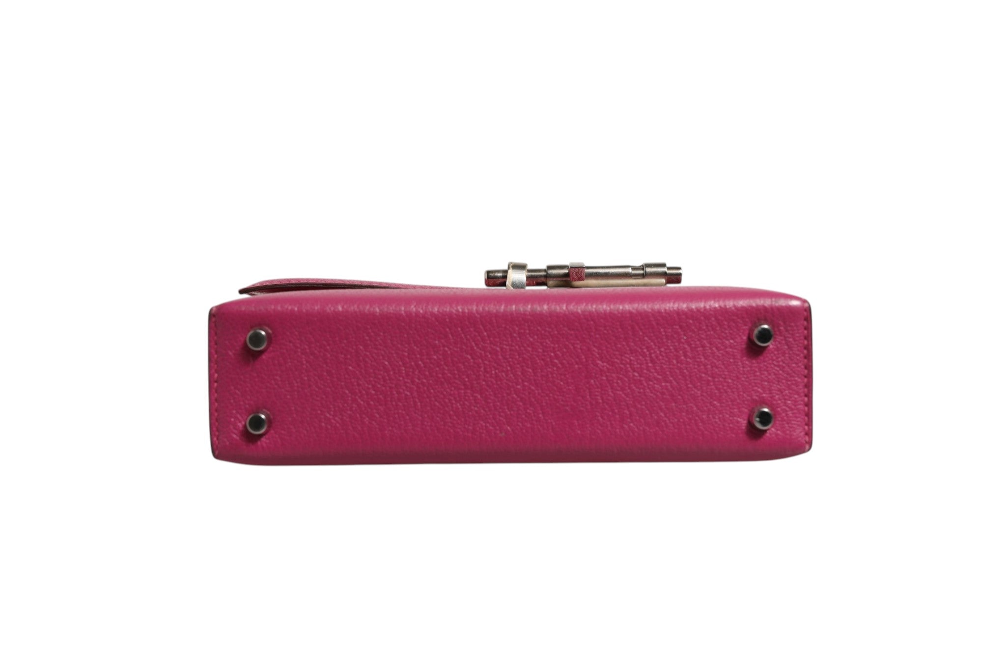 Hermès Mini Verrou Chaine Bag Chevre Mysore Women's Magnolia ( )