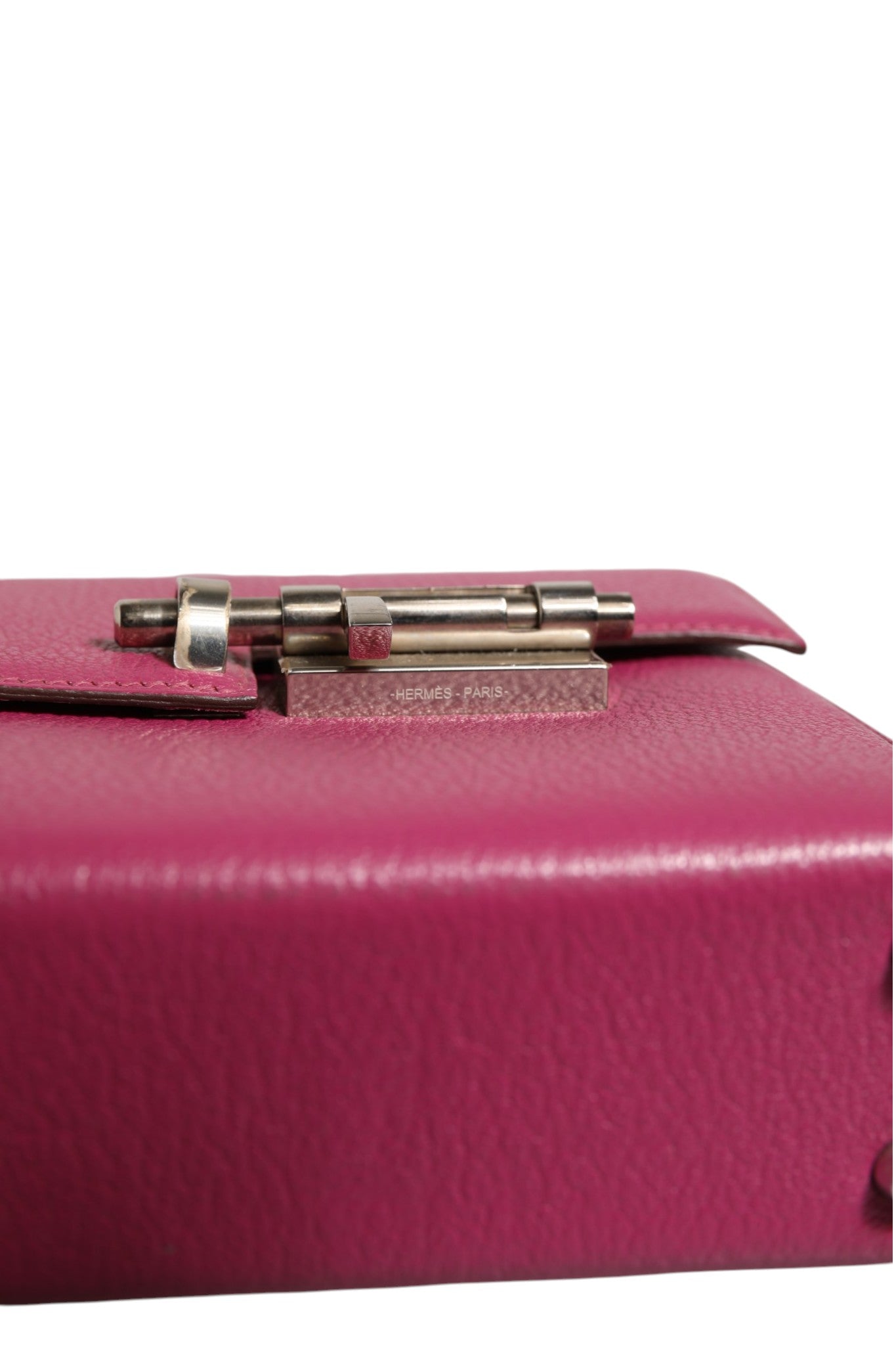 Hermès Mini Verrou Chaine Bag Chevre Mysore Women's Magnolia ( )