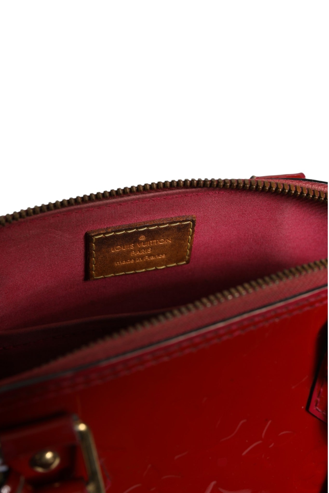 Louis Vuitton Pomme D'Amour Monogram Vernis Alma Women's BB ( )