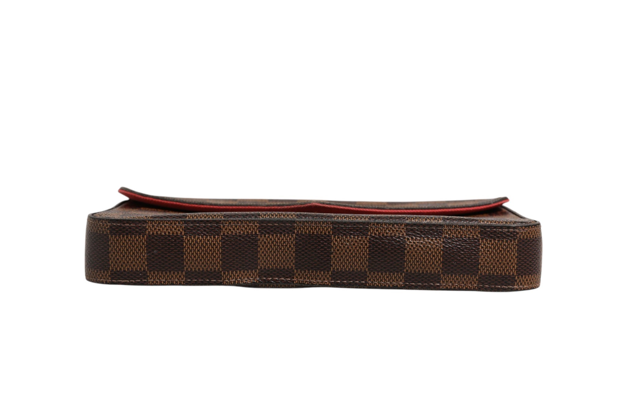 Louis Vuitton Damier Ebene Pochette Felice Chain Women's Wallet ( )