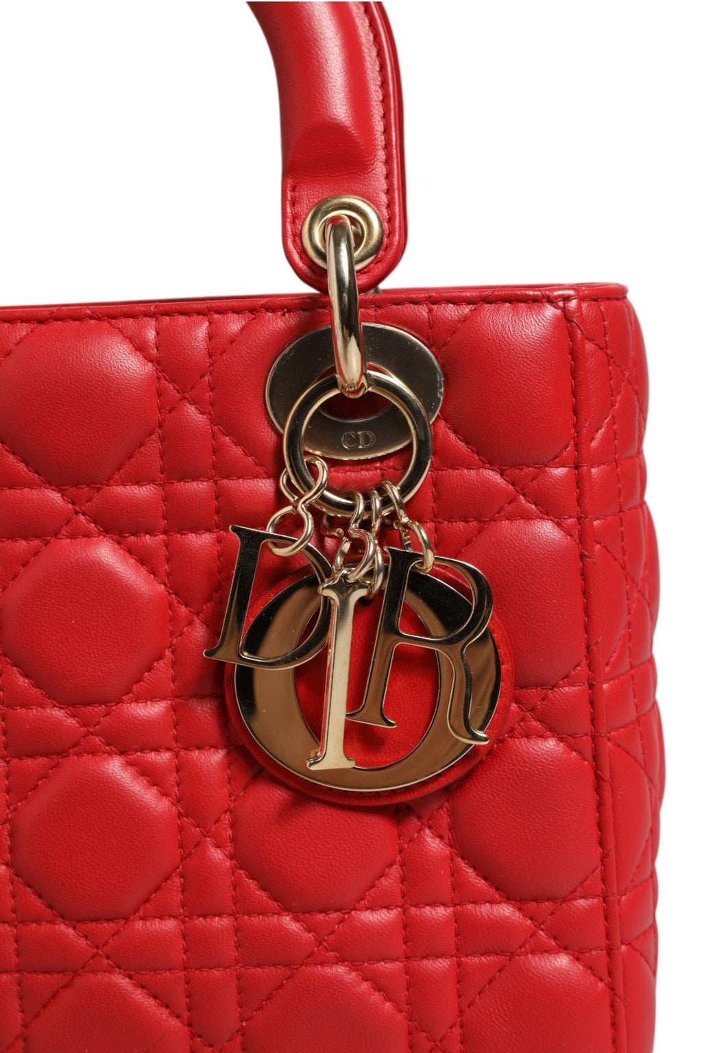 Christian Dior Lady Dior Cannage Leather Women's Handbag ( )