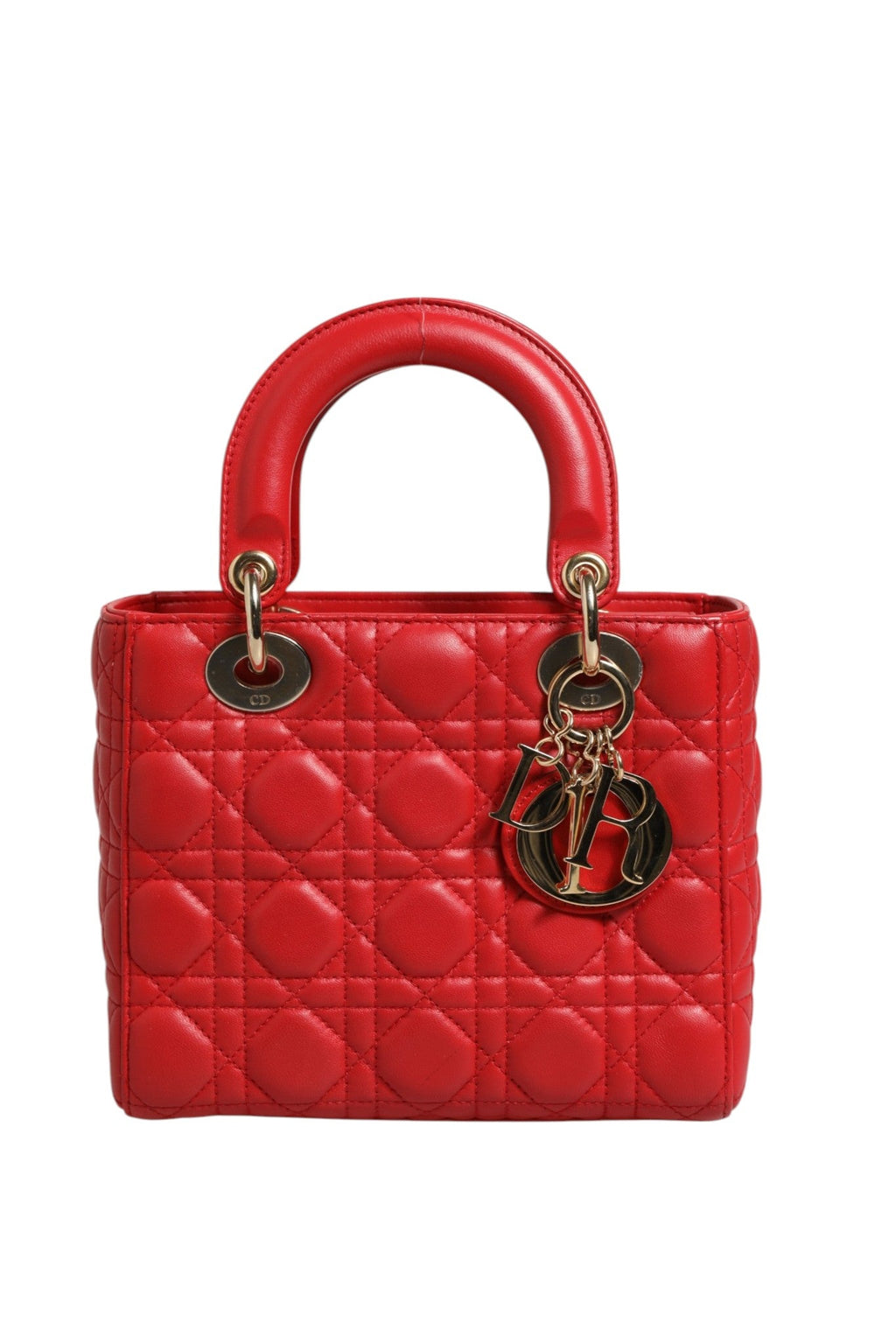 Christian Dior Lady Dior Cannage Leather Women's Handbag ( )