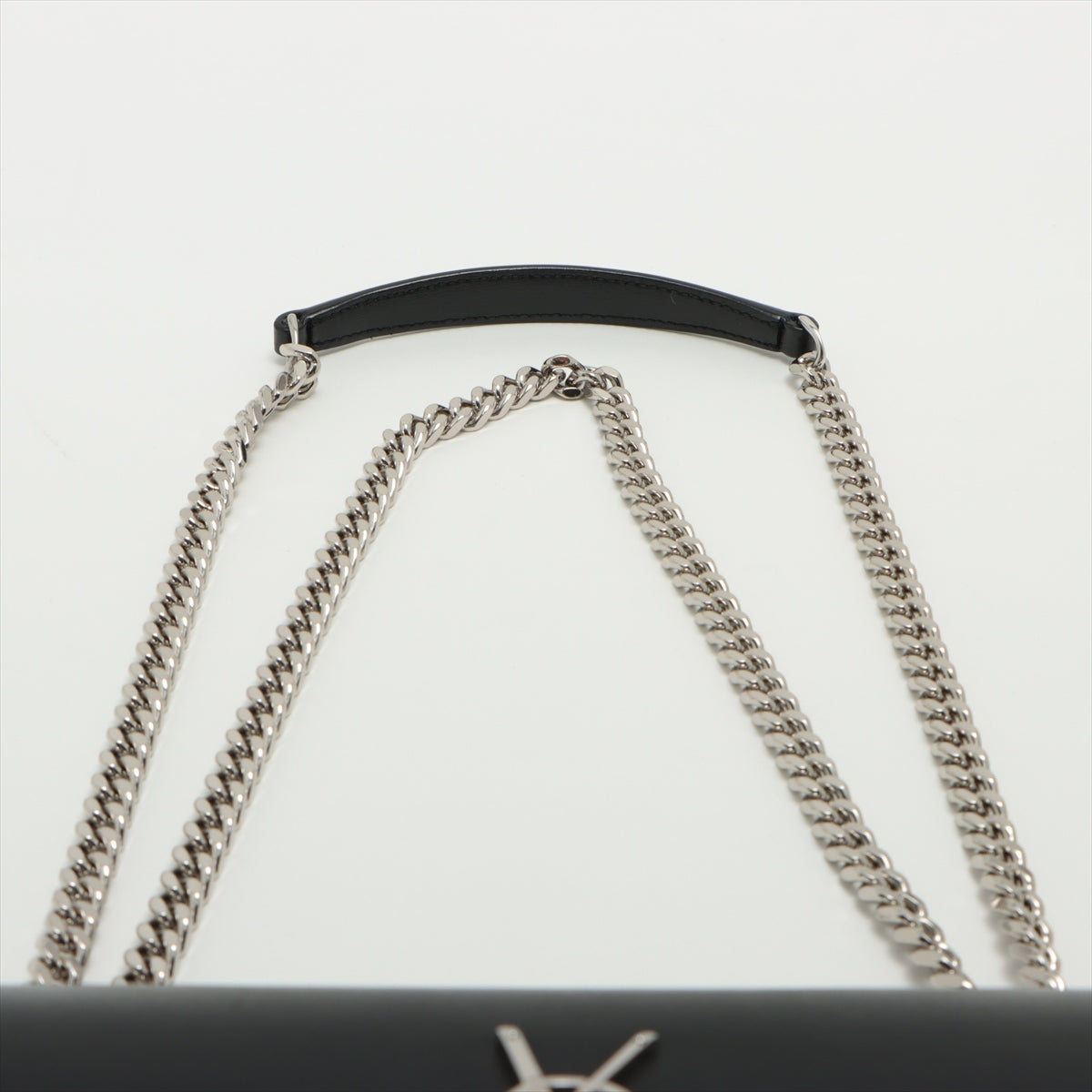 Saint Laurent Black Smooth Calfskin Leather Sunset Medium Chain Bag [Clearance Sale]