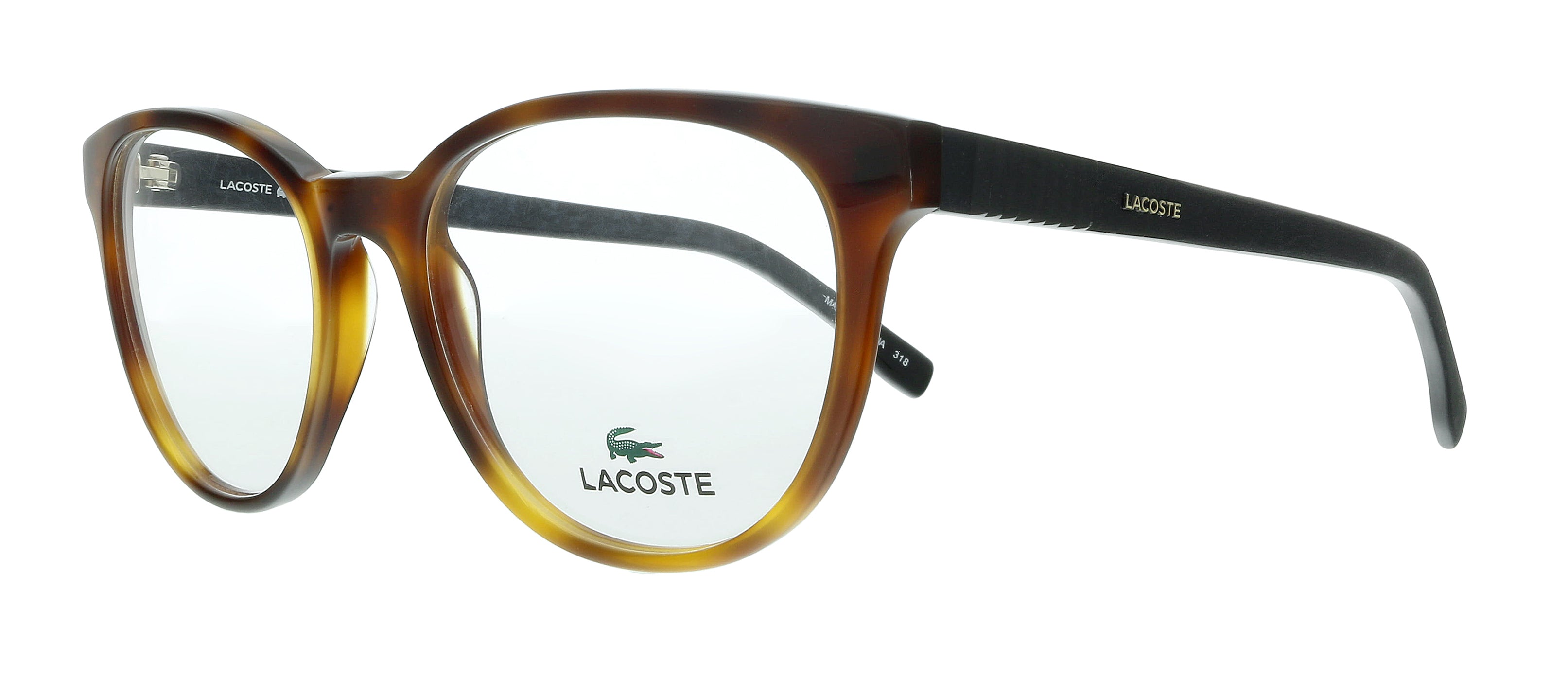 Lacoste Havana Round L2834 214 Eyeglasses