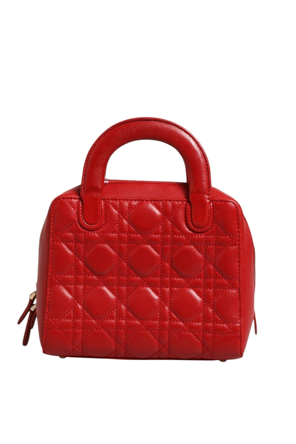 Christian Dior Small Dior Toujours Bag Black Macrocannage Women's Calfskin ( )