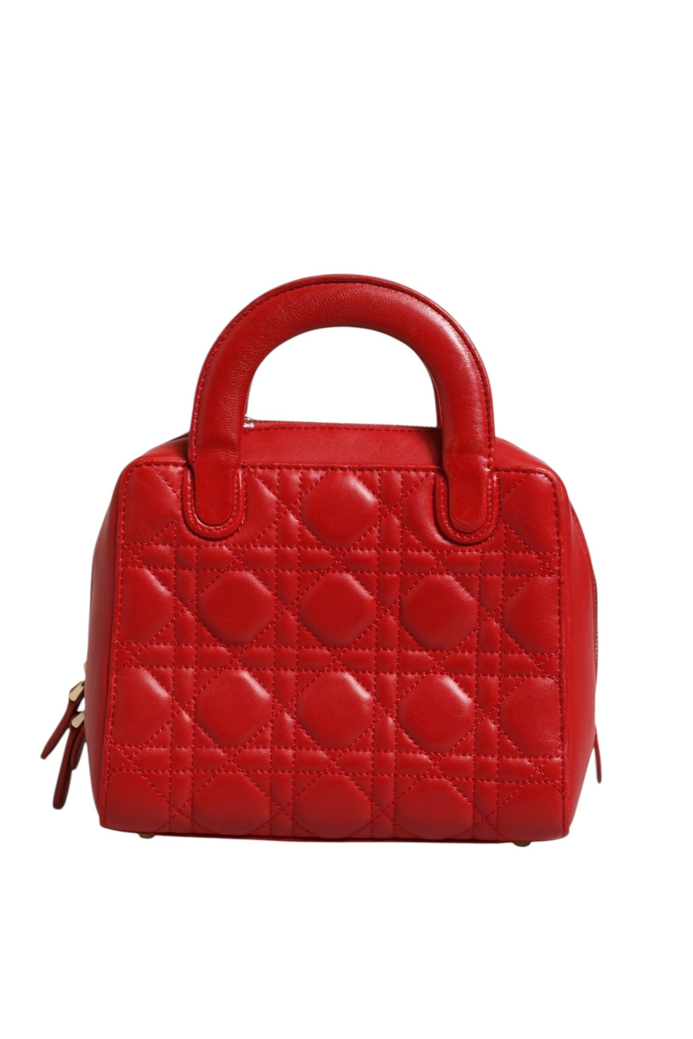 Christian Dior Small Dior Toujours Bag Black Macrocannage Women's Calfskin ( )