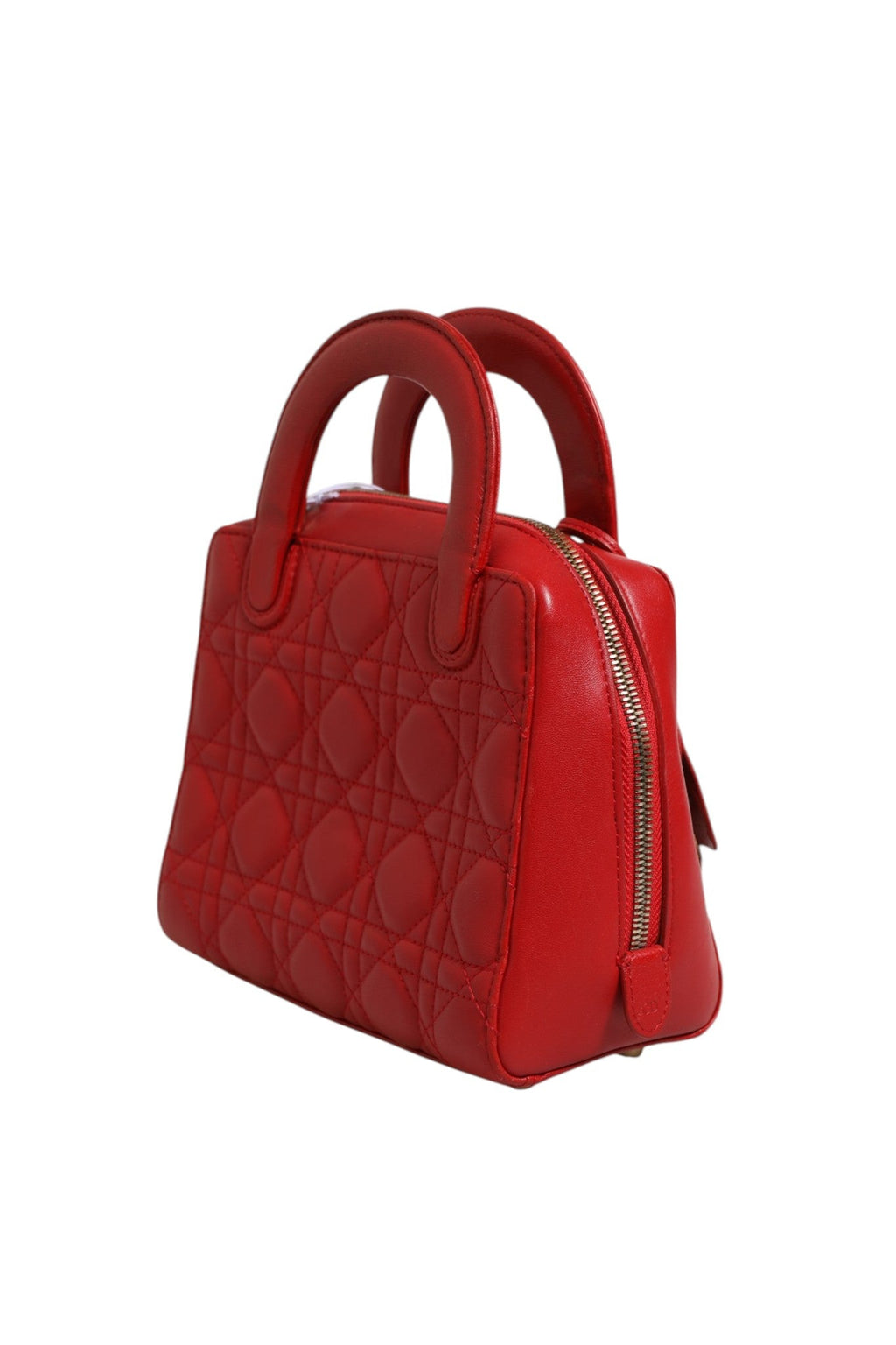 Christian Dior Small Dior Toujours Bag Black Macrocannage Women's Calfskin ( )