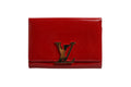 Louis Vuitton Louise PM Red Patent Leather Wallet On Women's Chain ( )