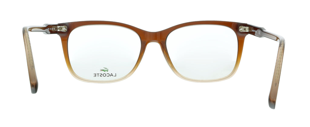 Lacoste Brown Gradient Modified Rectangle L2870 210 Eyeglasses