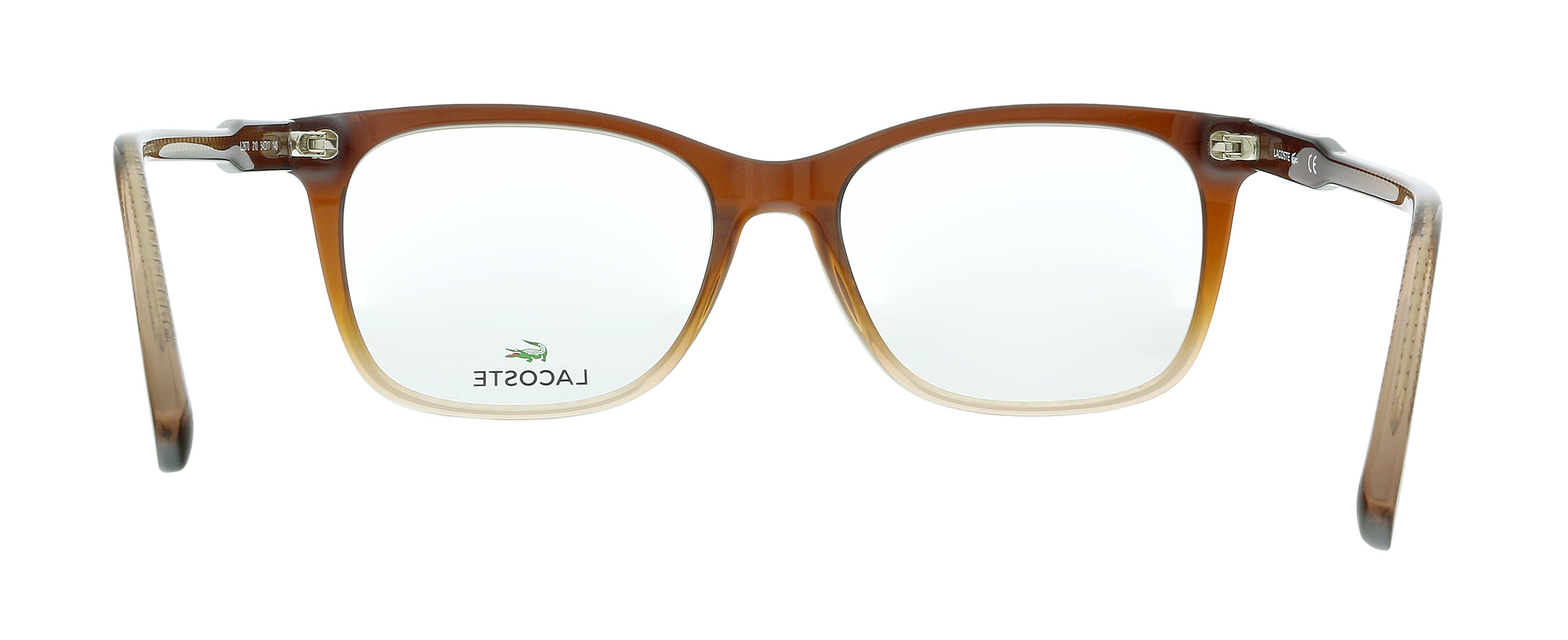 Lacoste Brown Gradient Modified Rectangle L2870 210 Eyeglasses