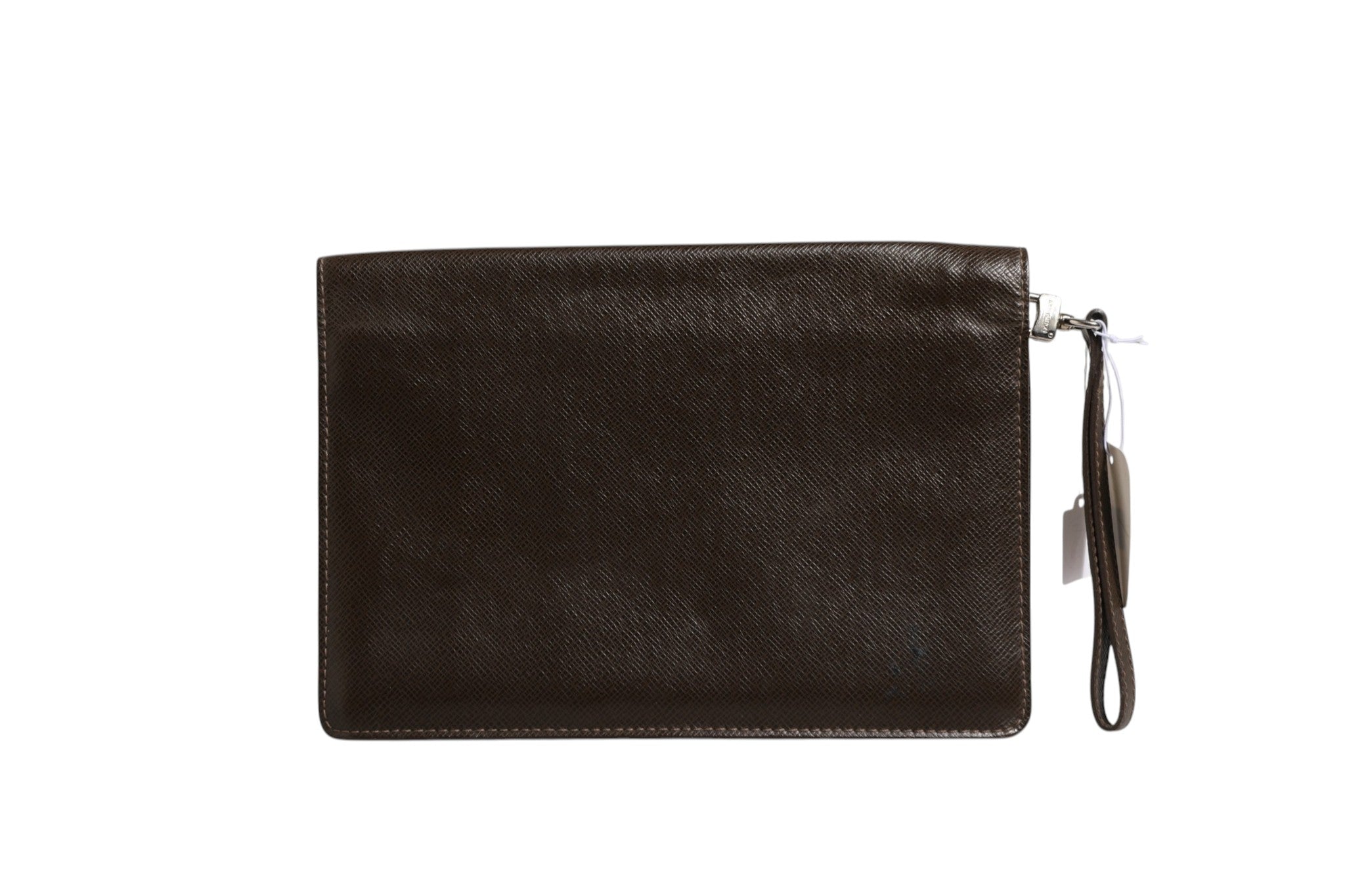 Louis Vuitton Belaia Clutch Taiga Women's Leather ( )