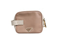 Prada Clay Gray Small Leather Shoulder Women's Bag ( )