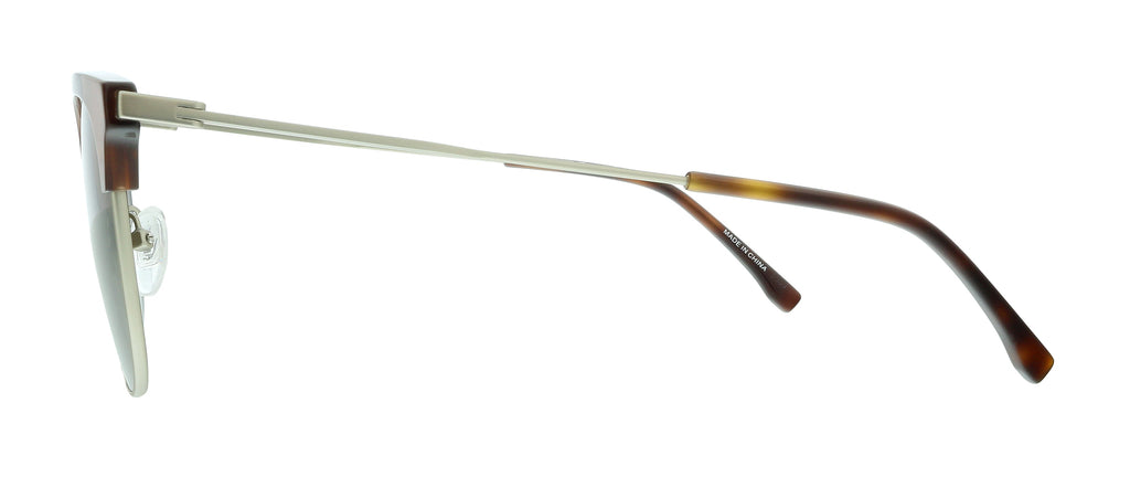 Lacoste Light Gold Modified Rectangle L240S 718 Sunglasses
