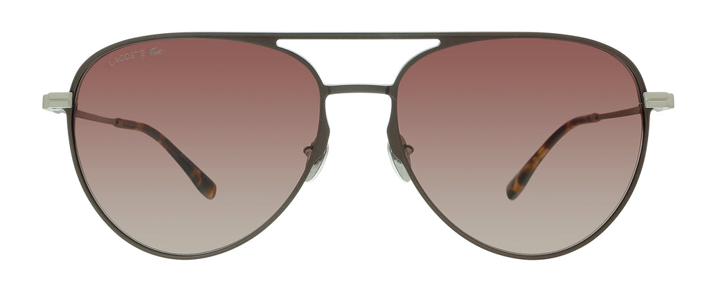 Lacoste Brown Aviator L243SE 210 Sunglasses