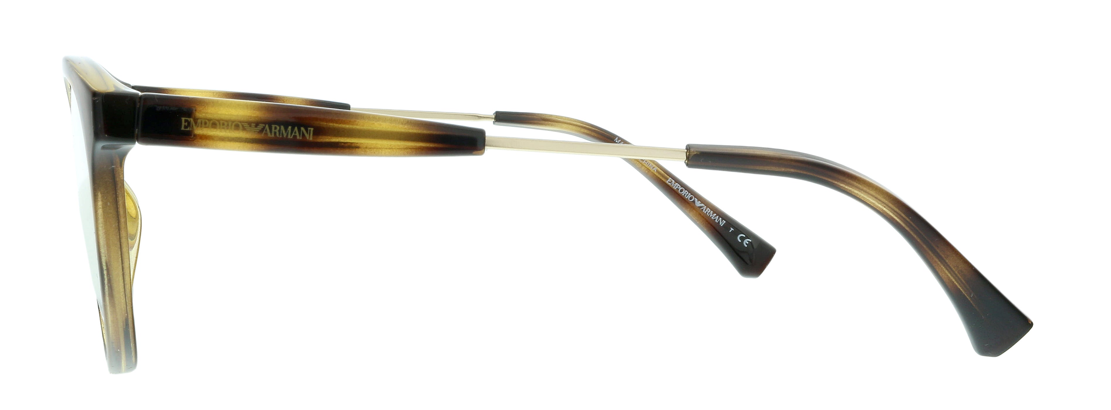 Emporio Armani Shiny Havana Butterfly 0EA3166 5089 Eyeglasses