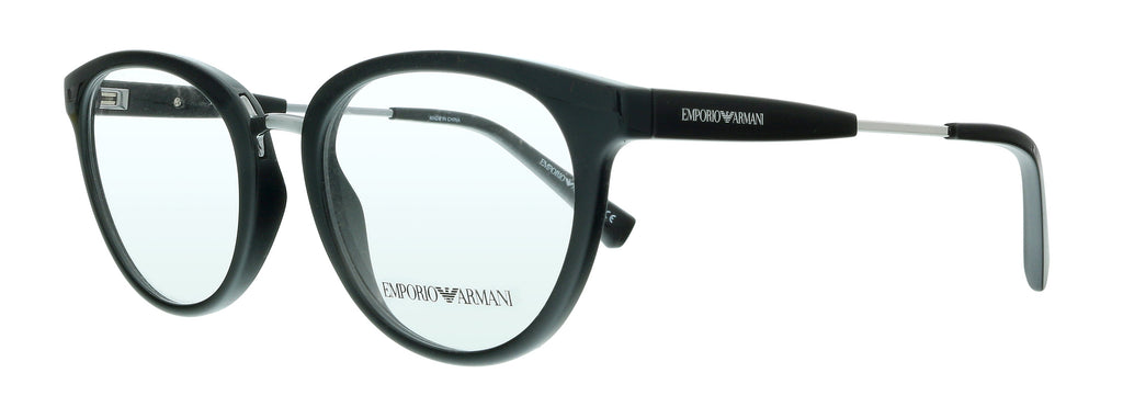 Emporio Armani Shiny Black Butterfly 0EA3166 5001 Eyeglasses