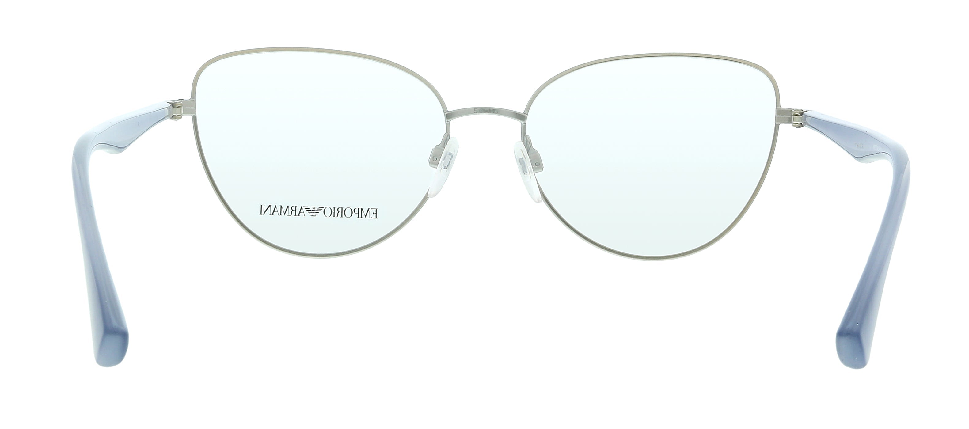 Emporio Armani Matte Light Blue & Silver Butterfly 0EA1104 3319 Eyeglasses