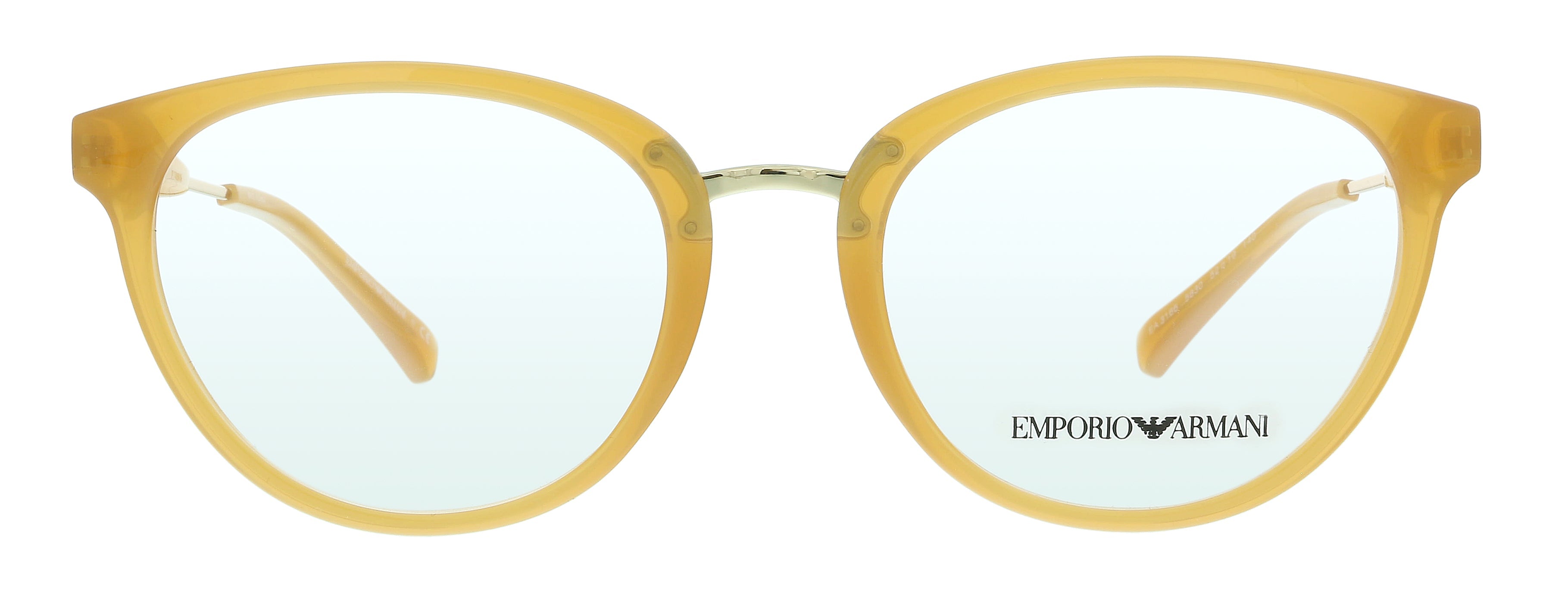 Emporio Armani Yellow Cat Eye 0EA3166 5830 Eyeglasses