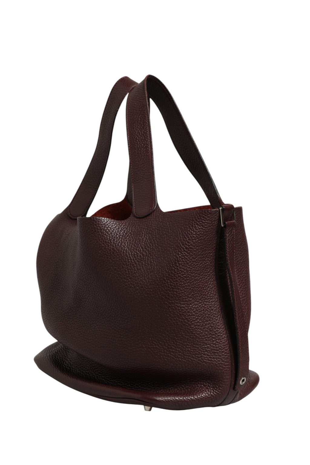 Hermès Picotin Taurillon Clemence Chocolate Women's Handbag ( )