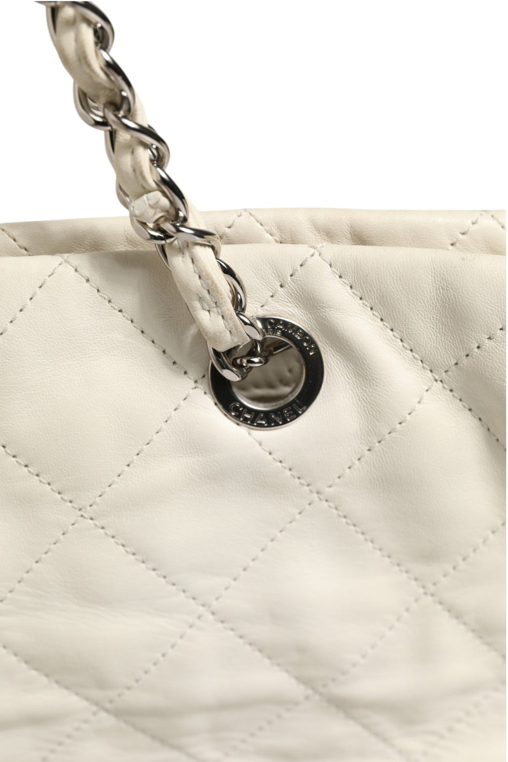 Chanel Aged Calfskin Quilted Large Gabrielle Shopping Women's Tote ( )