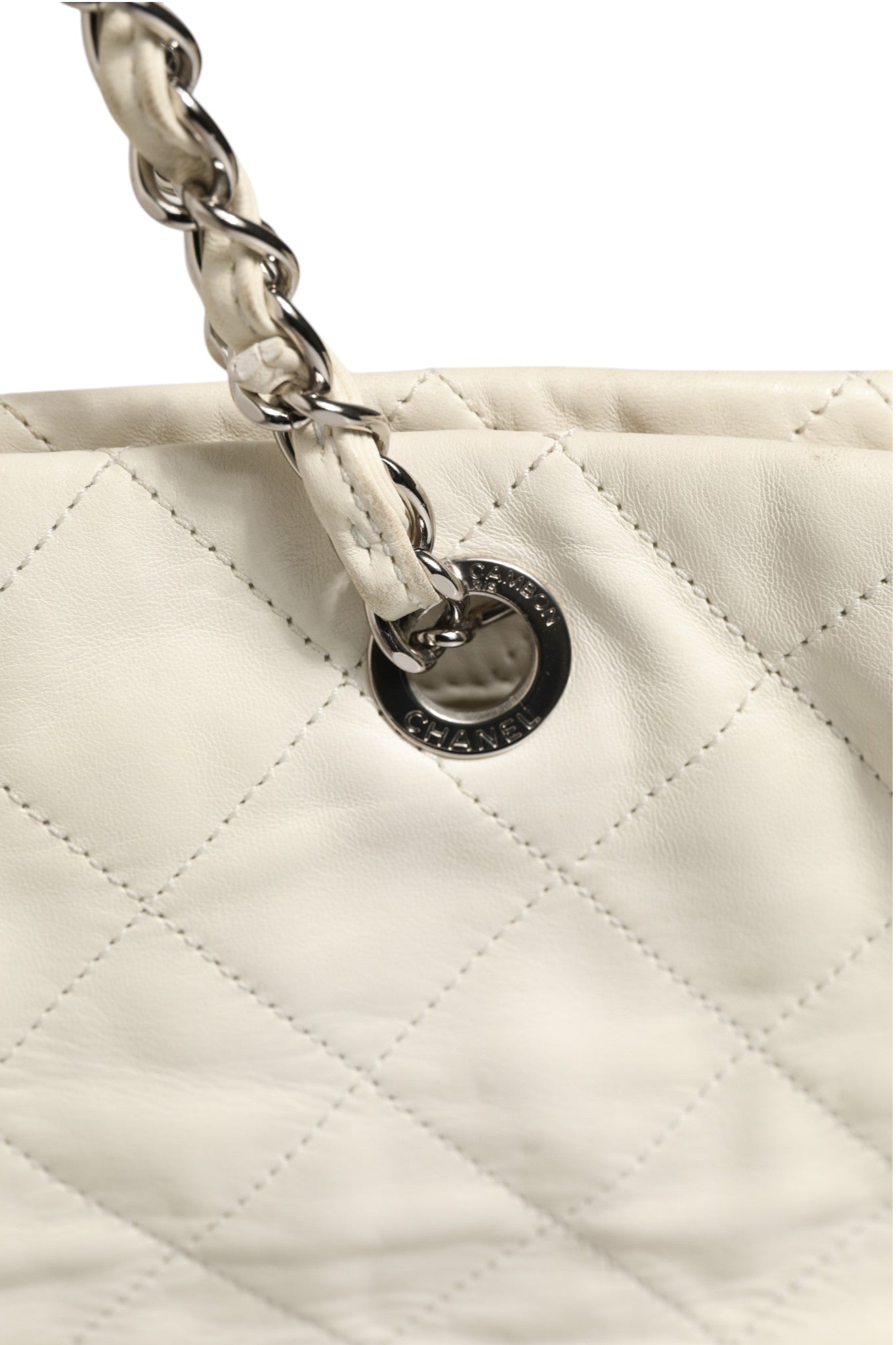 Chanel Aged Calfskin Quilted Large Gabrielle Shopping Women's Tote ( )