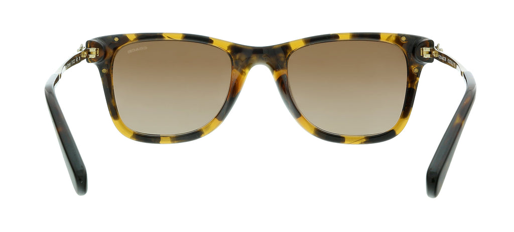 Coach 0HC8279U 512013 Dark Tortoise Rectangle Sunglasses