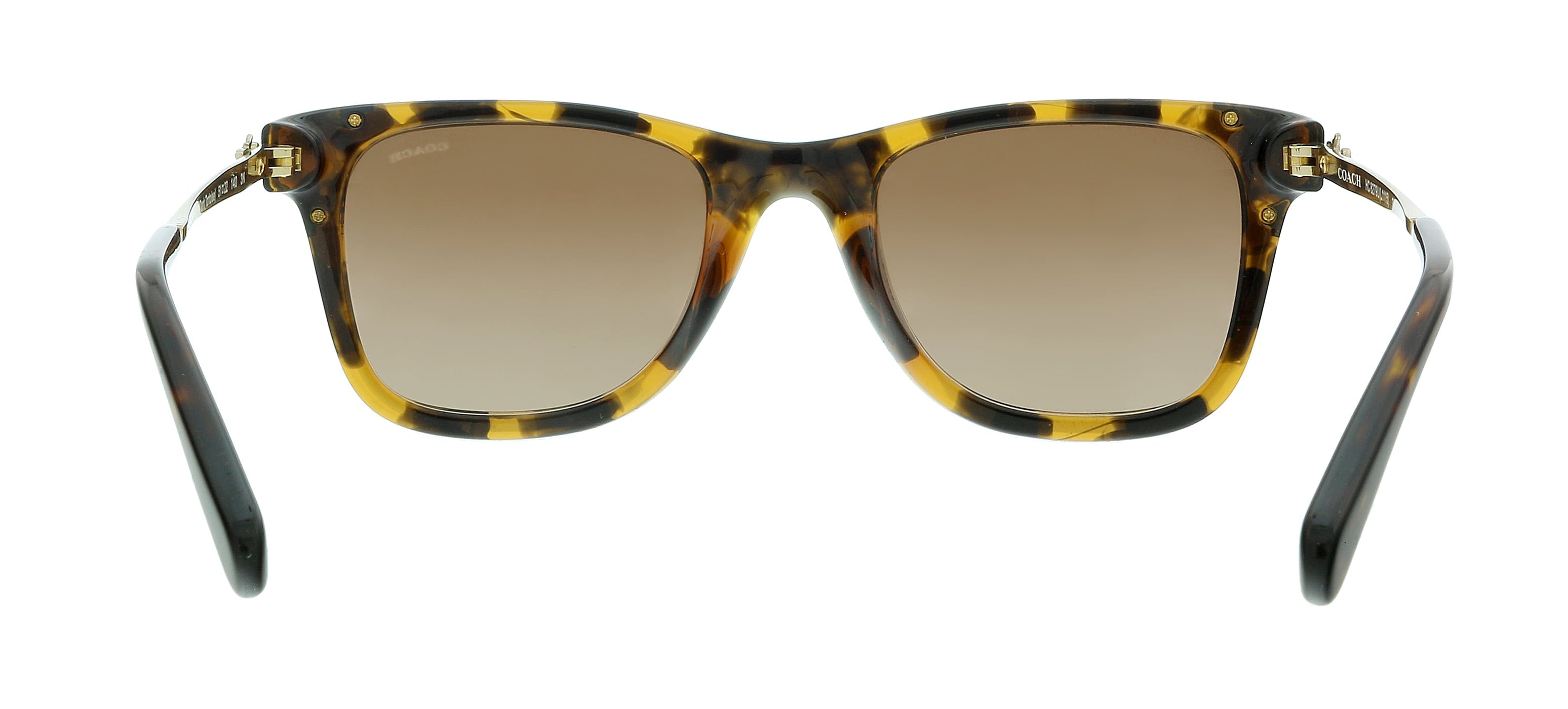 Coach 0HC8279U 512013 Dark Tortoise Rectangle Sunglasses