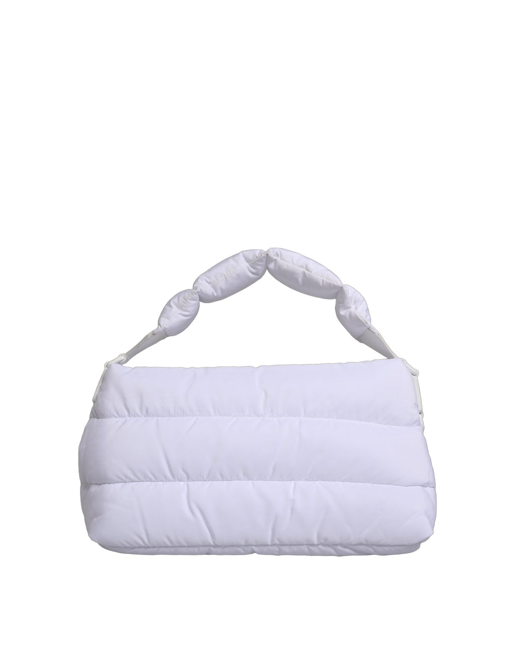 Dolce & Gabbana White Logo Plaque Polyester Quilted Shoulder Borse Women's Bag ( )