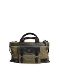 Dolce & Gabbana Military Green Two Tone Tote Duffel Shoulder Borse Men's Bag