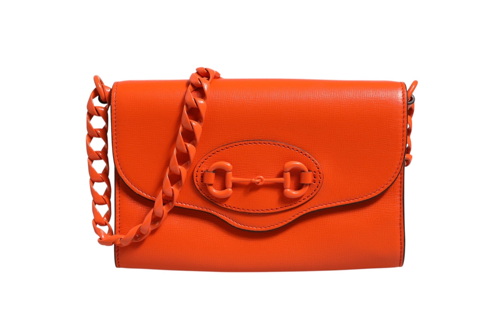 Gucci Horsebit 1955 Enamel Mini Shoulder Women's Bag ( )