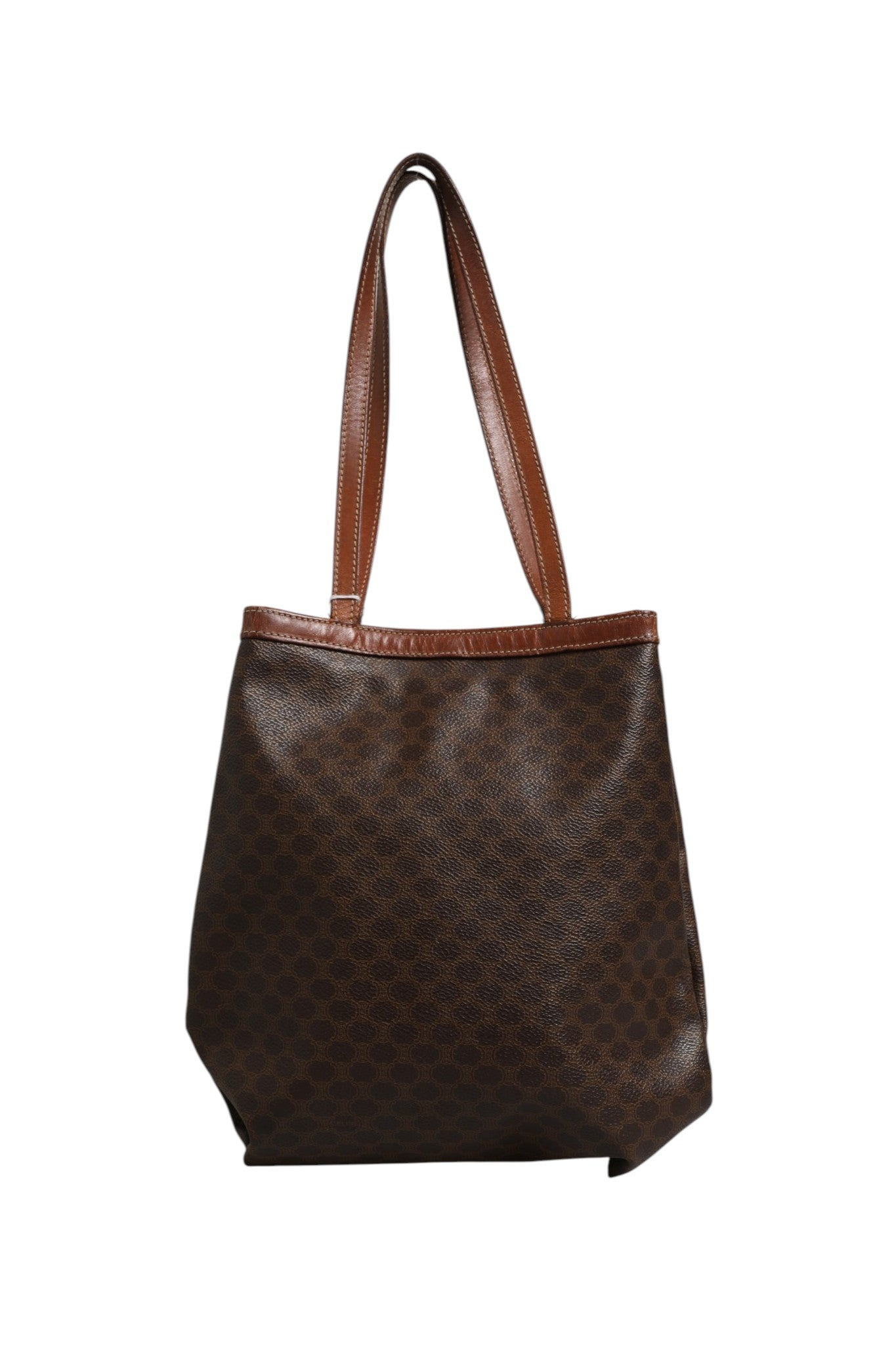 Celine Macadam Canvas Shoulder Tote Women's Bag ( )