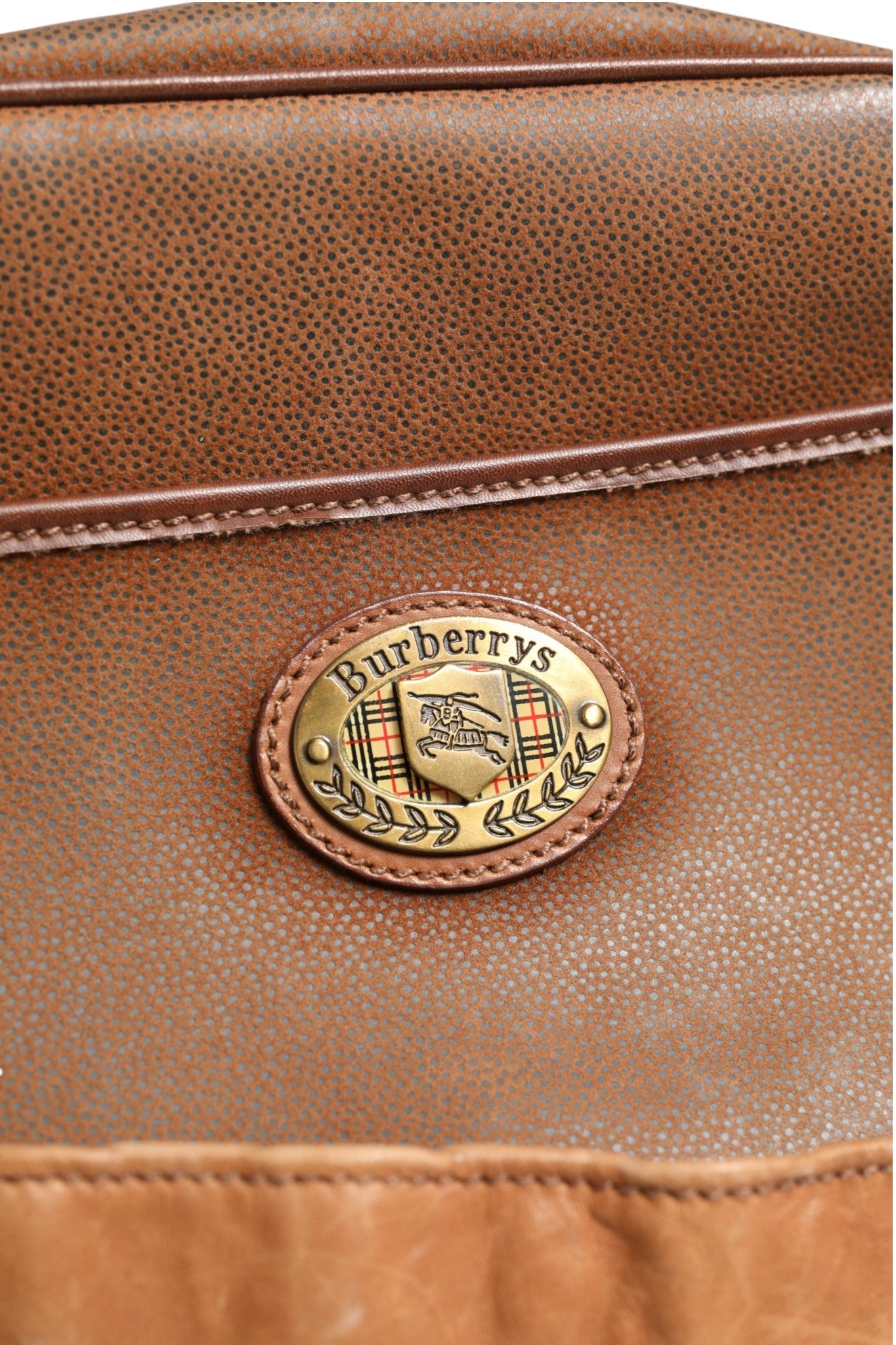 Burberry Brown and Gold Crossbody Women's Bag ( )