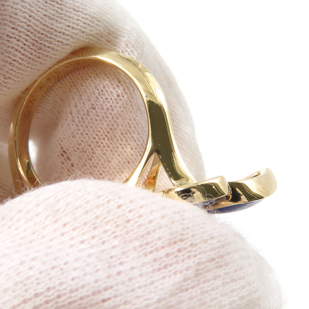 Van Cleef & Arpels De Papillon Entree Les Doors Ring Size 49/#9VCARP3DN49/VCARP3DN00 18K Yellow Gold