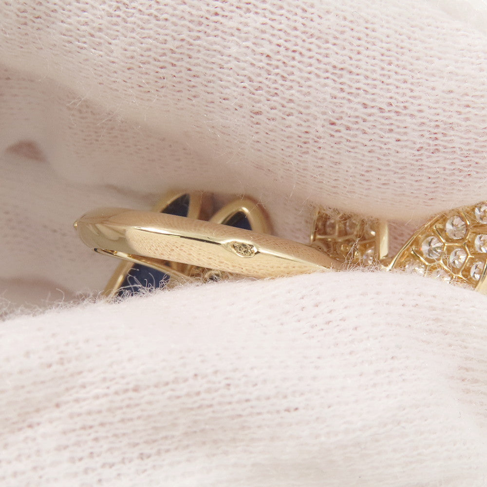Van Cleef & Arpels De Papillon Entree Les Doors Ring Size 49/#9VCARP3DN49/VCARP3DN00 18K Yellow Gold