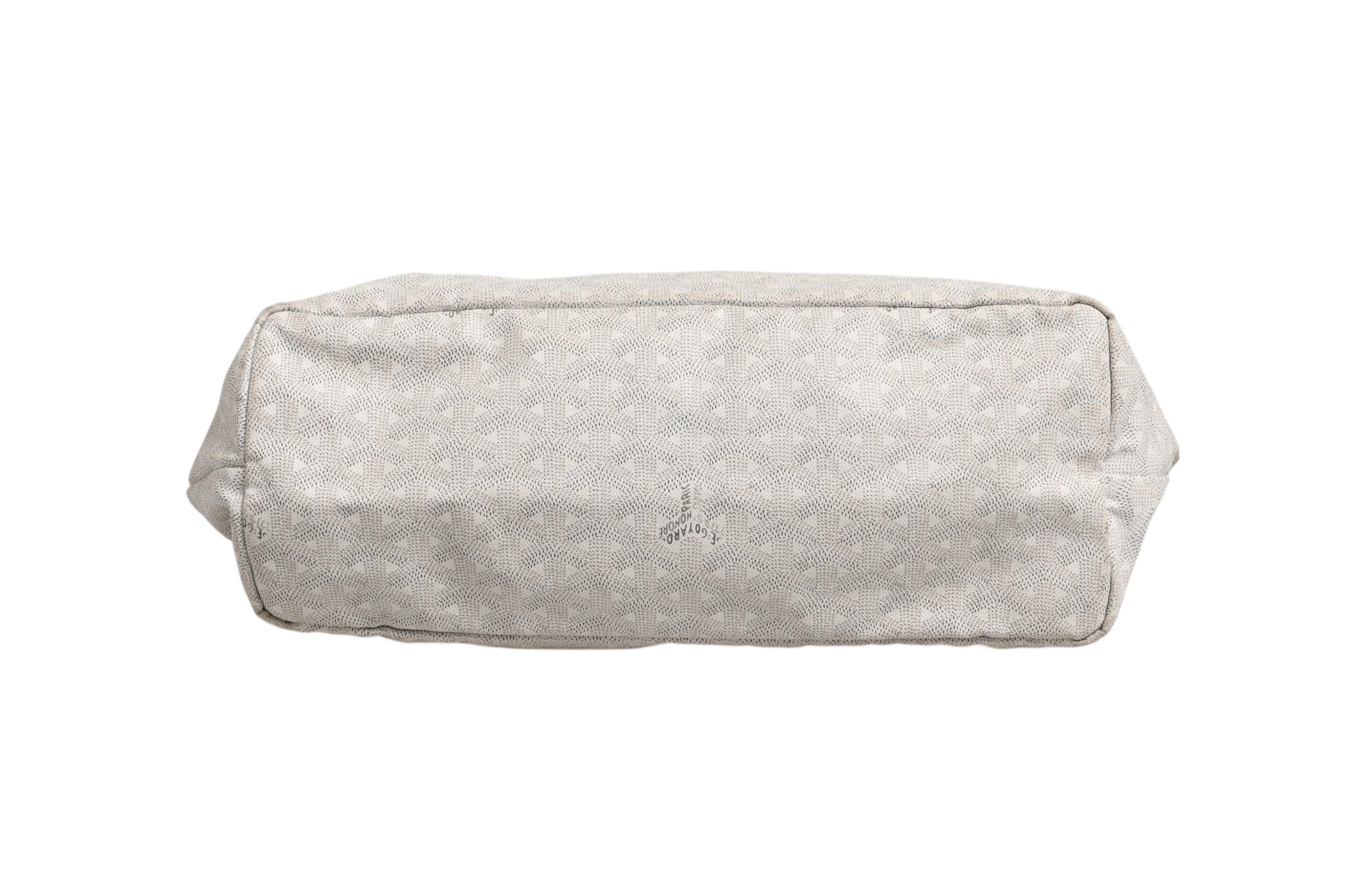 Goyard Saint Louis PM Tote Bag in Goyardine Canvas Women's White ( )