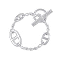 HERMES Chaine d'Ancre Farandole Bracelet Size XS SV925