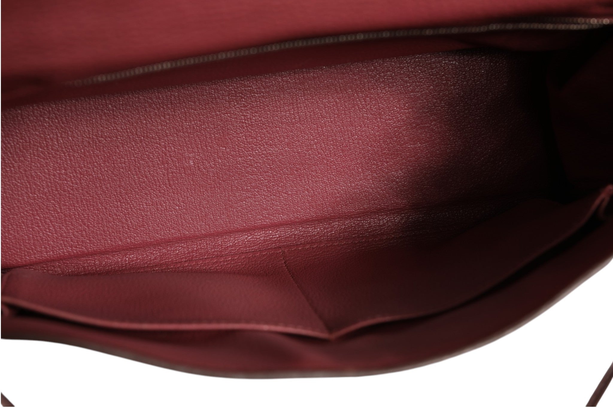 Hermès Kelly 32 Rouge H Togo Retourne Women's Palladium ( )