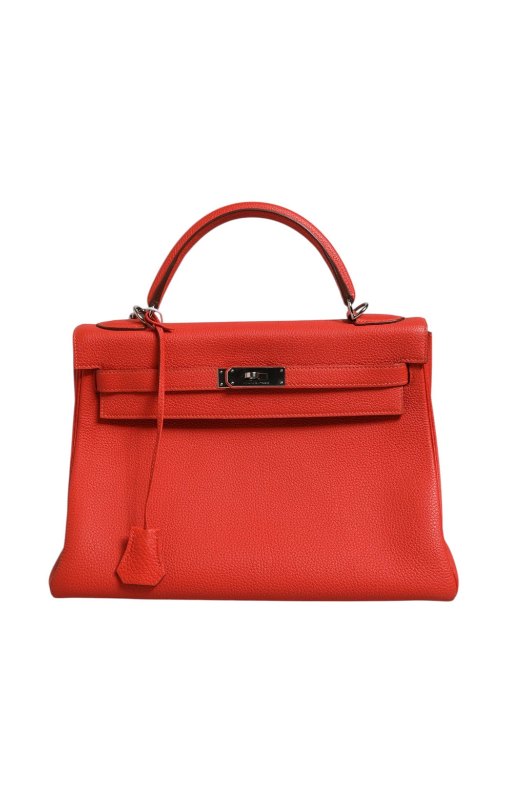 Hermès Kelly 32 Two-Way Handbag with Palladium Women's Hardware ( )