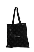 Saint Laurent Rive Droite Black Tote Women's With Star Print Tote Women's bag ( )