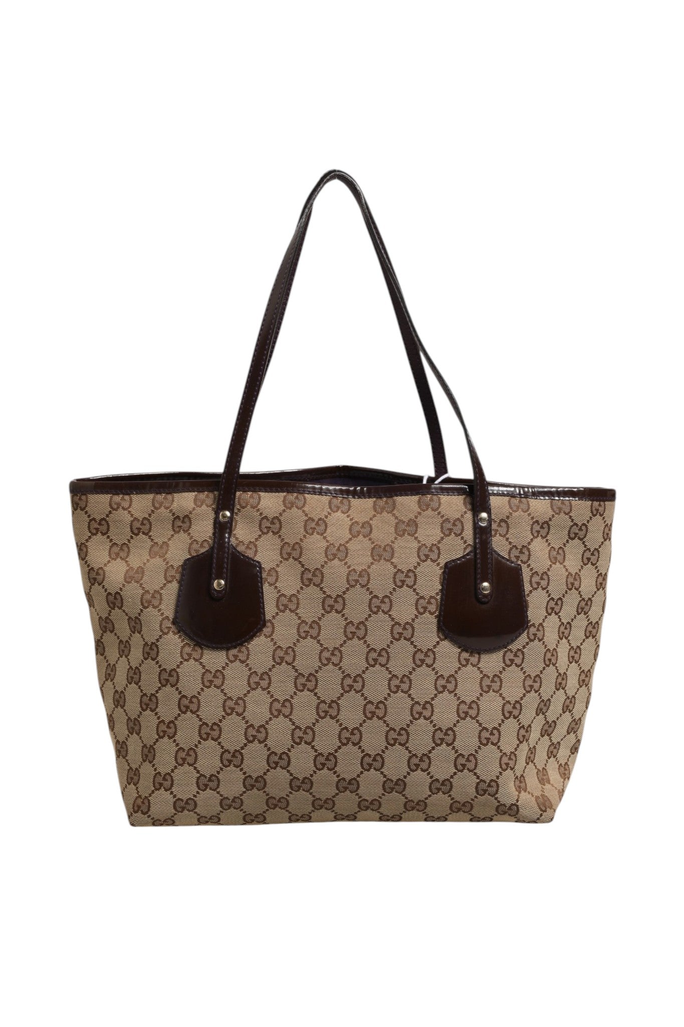 Gucci Beige Canvas Medium Jolie Charm Tote Women's Bag ( )