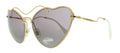 Miu Miu Antique Gold Square 0MU 55RS 7OE6X1 Sunglasses