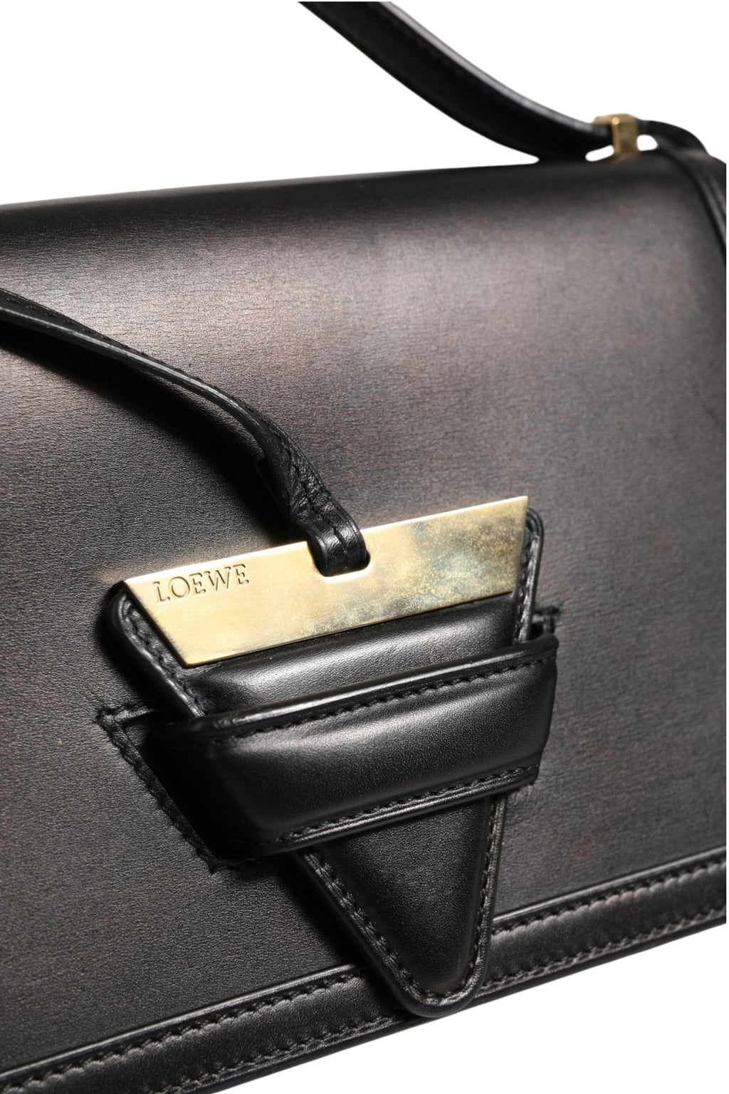 Loewe Barcelona Medium Leather Shoulder Women's Bag ( )