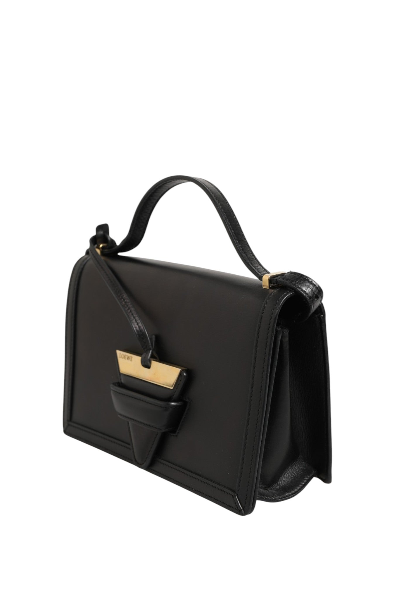 Loewe Barcelona Medium Leather Shoulder Women's Bag ( )